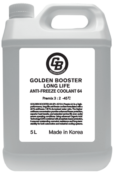 GOLDEN BOOSTER LONG LIFE ANTI-FREEZE COOLANT 64
