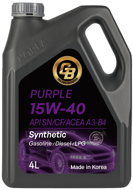 GOLDEN BOOSTER PURPLE 15W-40 API SN/CF